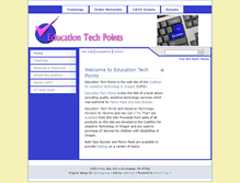 Tablet Screenshot of educationtechpoints.org